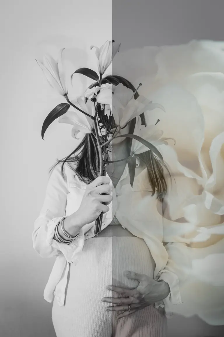 auto portrait de Marlys photographe de mariage et famille à pau